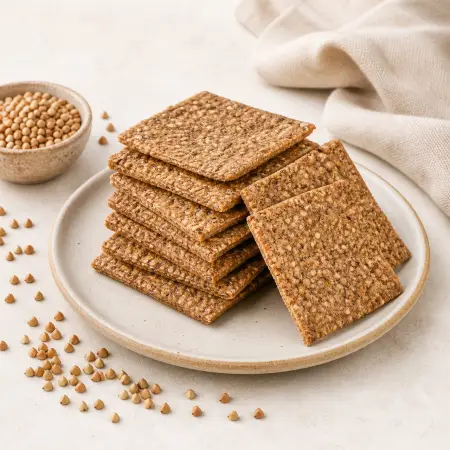 Glutensiz Karabuğday Kraker