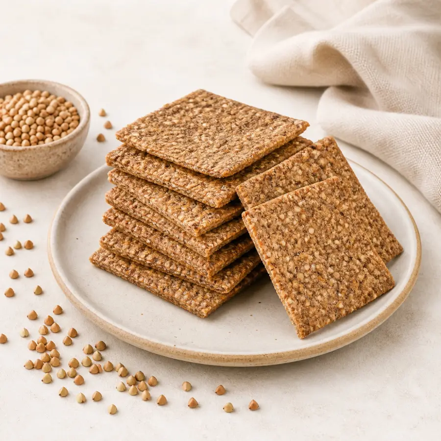 Glutensiz Karabuğday Kraker