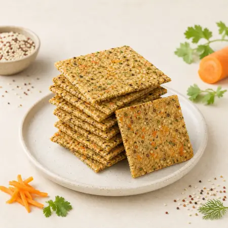 Sebzeli Kinoalı Kraker