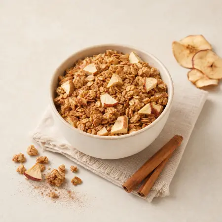Şekersiz Elmalı Tarçın Granola